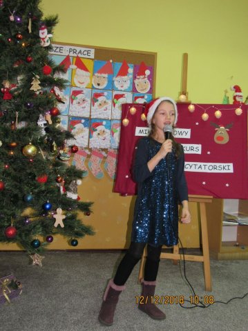 Mikolajkowy Konkurs Recytatorski 2018