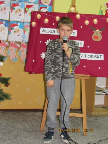 Mikolajkowy Konkurs Recytatorski 2018