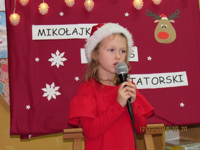 Mikolajkowy Konkurs Recytatorski 2018