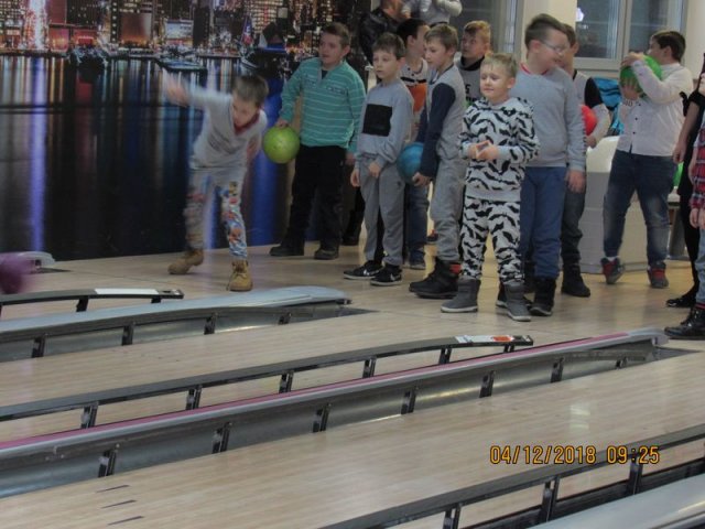 Mikołajki w kręgielni