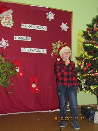 Mikołajkowy konkurs recytatorski 2017