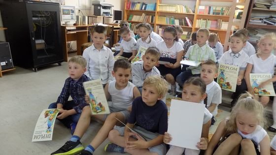 Pasowanie na czytelnika 2018