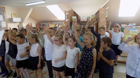 Pasowanie na czytelnika 2018