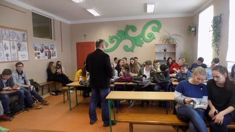 Spotkanie z panem Adamem Grzelakiem