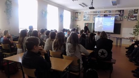 Spotkanie z panem Adamem Grzelakiem